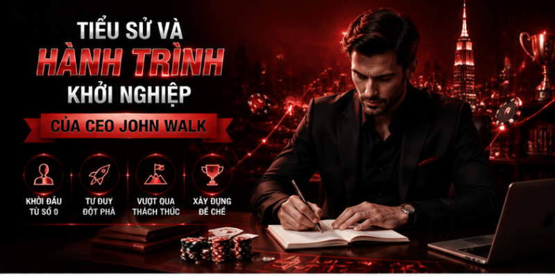 Hành trình khởi nghiệp của CEO John Walk