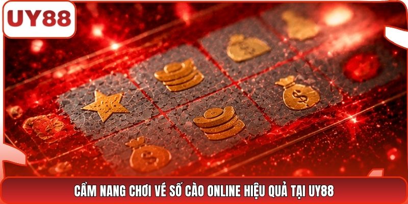 Cẩm nang chơi vé số cào online hiệu quả tại UY88
