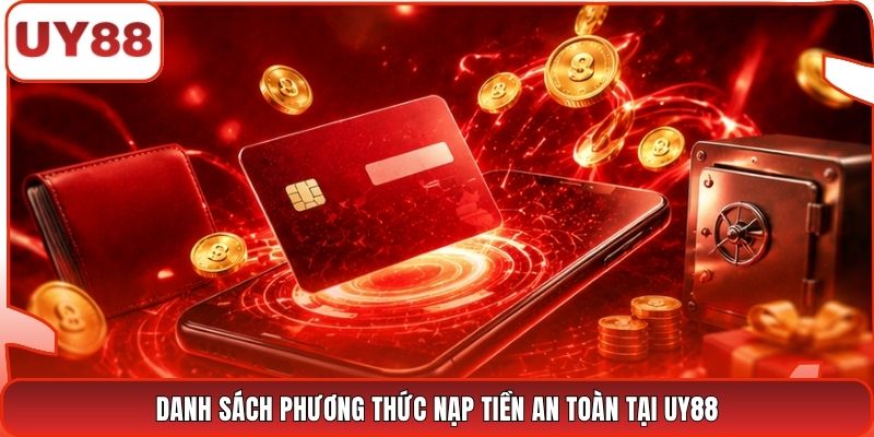 Danh sách phương thức nạp tiền an toàn tại UY88