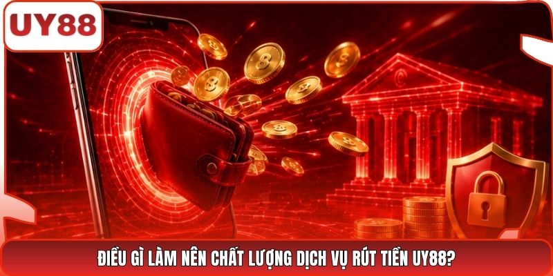 Điều gì làm nên chất lượng dịch vụ rút tiền UY88?
