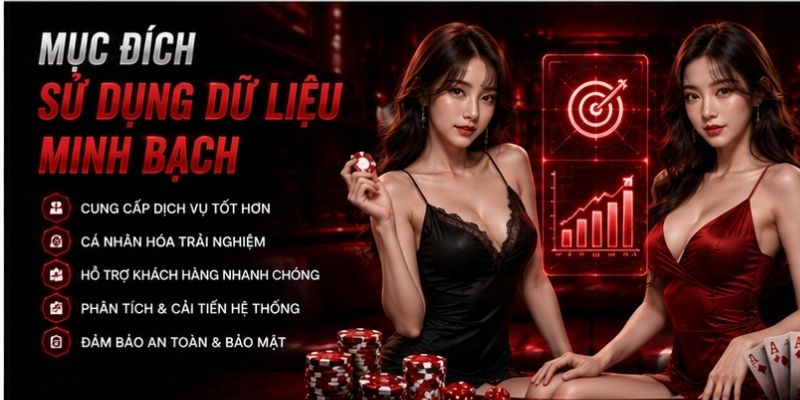 Mục đích sử dụng dữ liệu minh bạch tại UY88