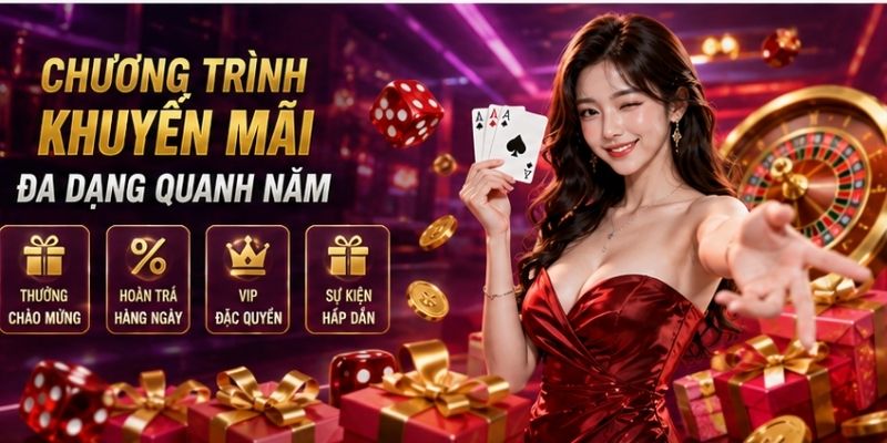 Chương trình khuyến mãi đa dạng trong năm